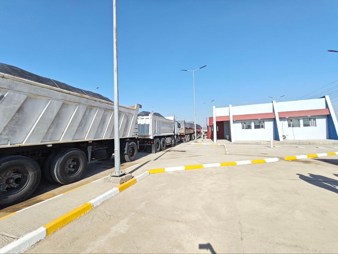 بابل تفحص أوزان الشاحنات بـ3 محطات جديدة والسواق يطالبون بمهلة (صور)