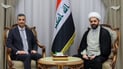 قيس الخزعلي يراجع ملفات الاقتصاد مع محافظ البنك المركزي