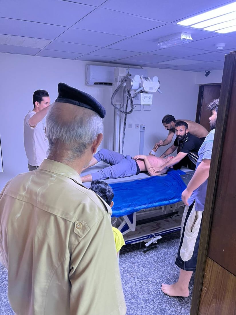 إنقاذ شاب حاول الانتحار بإلقاء نفسه من الجسر الإيطالي في البصرة