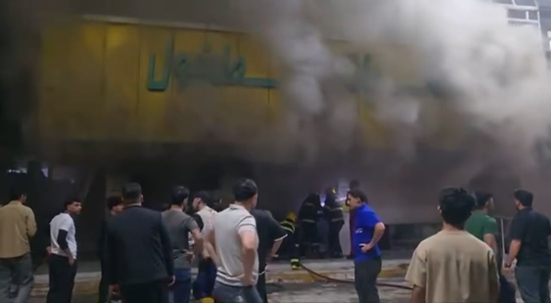فيديو: حريق يلتهم محل ألبسة في الطوز وصاحبه يقدر خسائره بـ100 مليون دينار