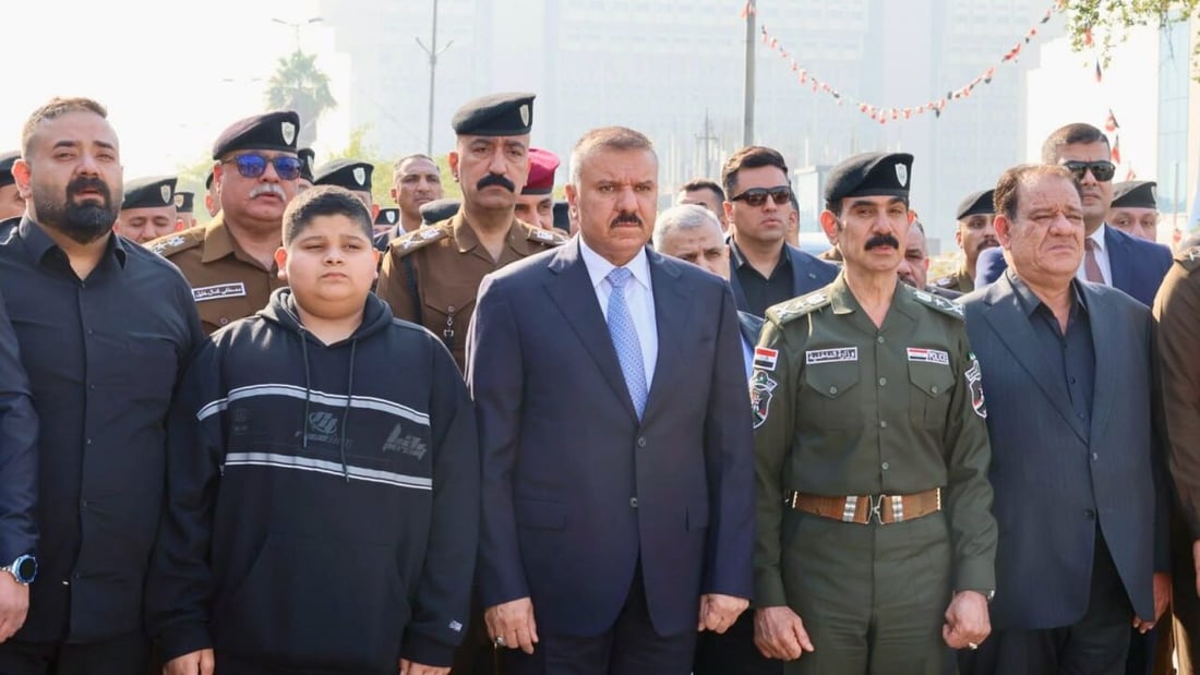فيديو: التشييع الرسمي للواء علي عدنان بحضور الشمري وكبار ضباط الداخلية