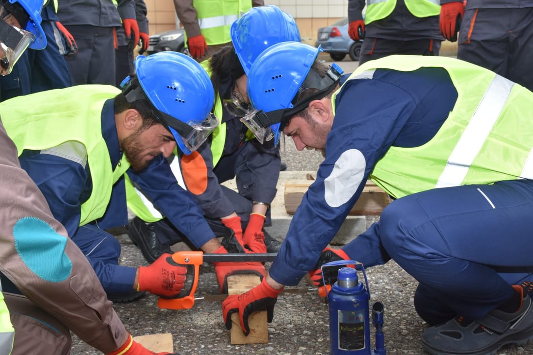 ناوەندی قەیرانەکان 17 رۆژنامەوانی لەسەر “وەڵامدەرەوەی یەکەم” راهێنا