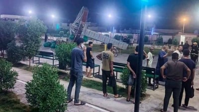 Five from one family hurt as ride collapses at Diyala park