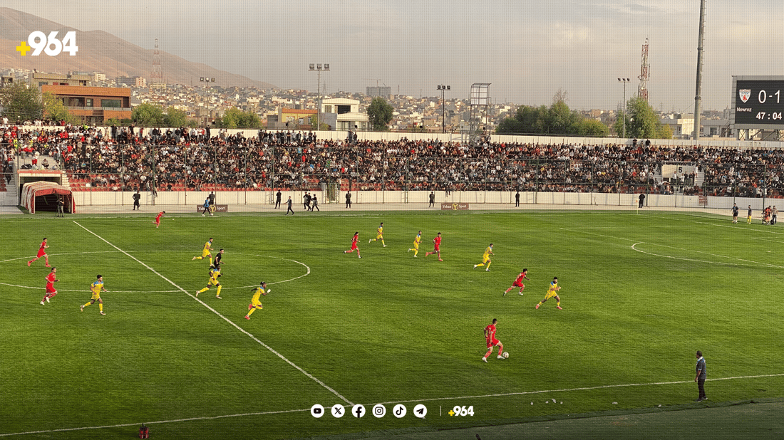 دیمەنێک لە یاریی نەورۆز و دهۆک.
فۆتۆ: 964
