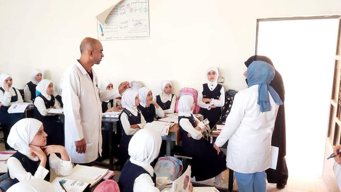 رێنمایی و کوتانى منداڵان لە خورماتوو دەستیپێکرد