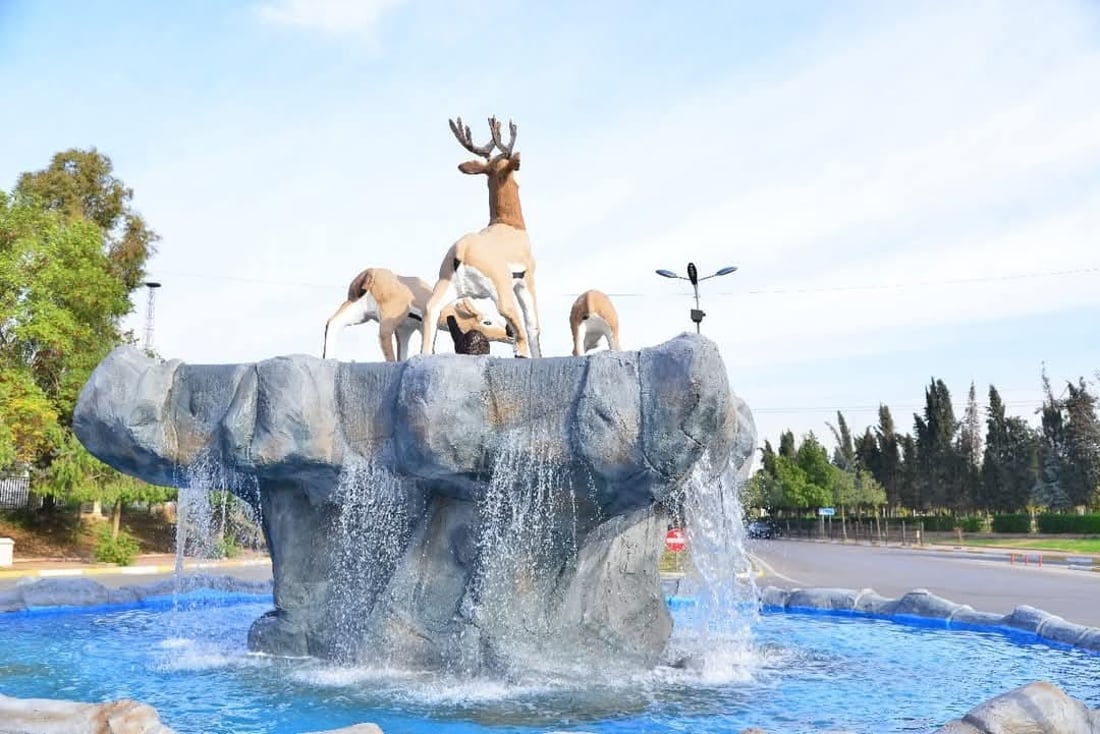 بەشێک لە نافورەکانی هەولێر نۆژەنکرانەوە