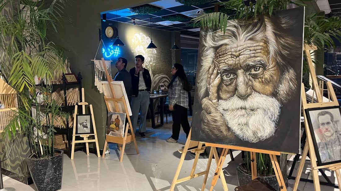 صور: إطلالة ساحرة على البصرة من الأعلى.. فكرة مقهى من لوحة بيكاسو “جرنيكا”