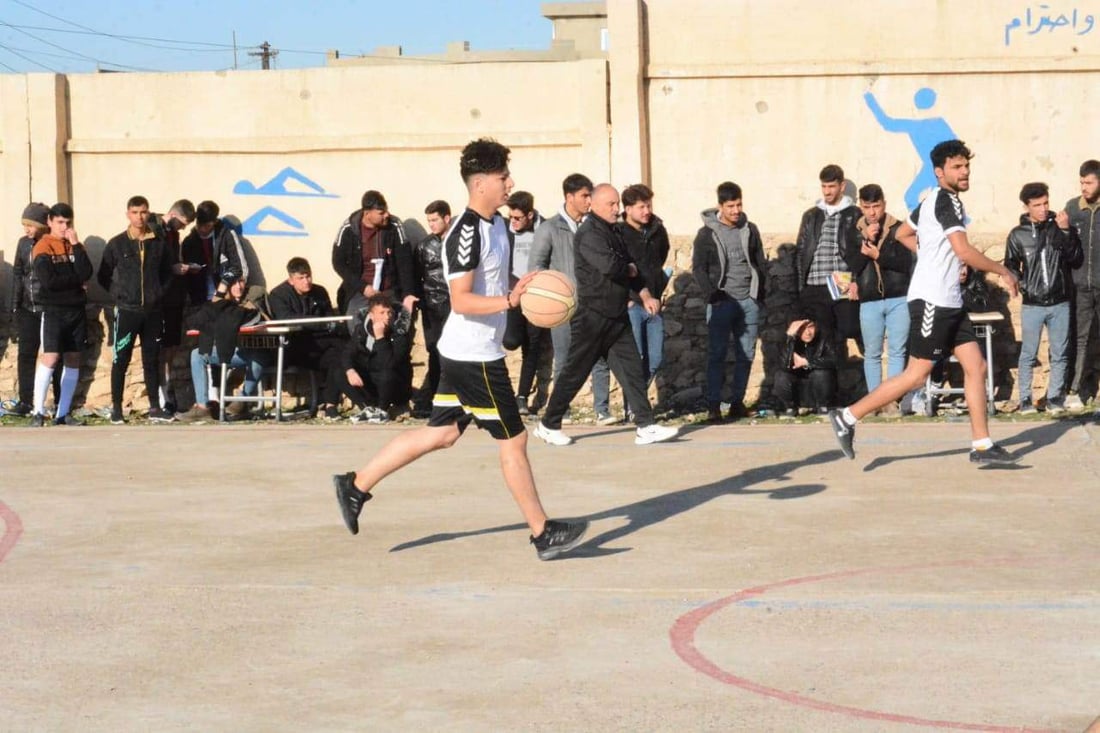 صور: تلعفر تلعب سلة.. ومباراة نهائية حامية
