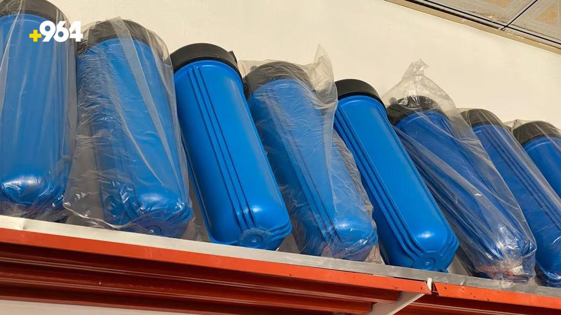 Rising salinity and lower flow in the Euphrates forces resdients to double up on water filters