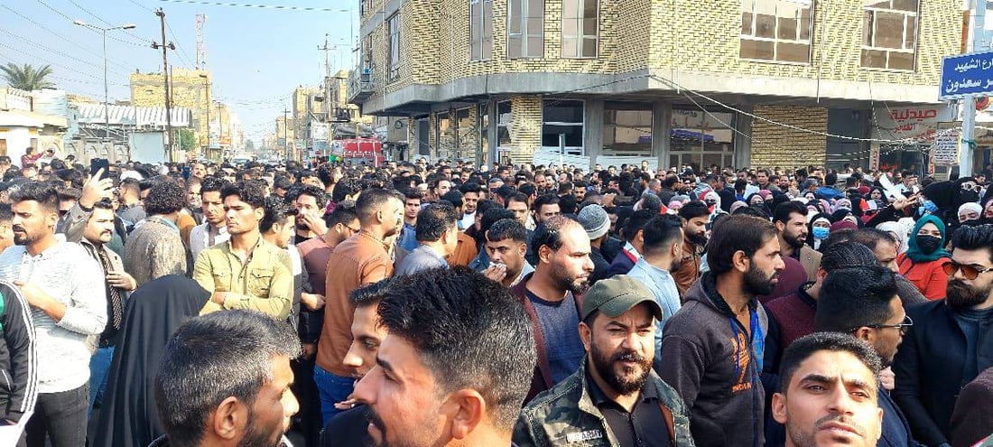 إضراب شامل للمحاضرين في الناصرية: لن نعود للتدريس قبل التثبيت (فيديو)