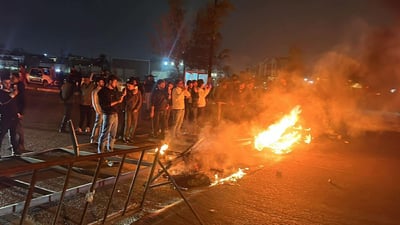 لە کەرکوک خۆپیشاندانە و تایە سووتاندنى تێکەوت