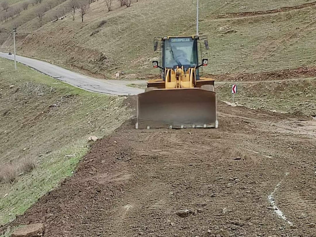 چارەسەرێکی کاتی بۆ رێگای قەڵادزێ – دارەشمانە دەکرێت