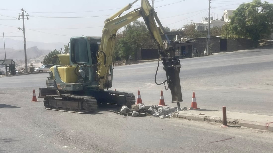 رێگای تانکەر و بارهەڵگرەکان لەناو قەزای دەربەندیخان جیا دەکرێتەوە