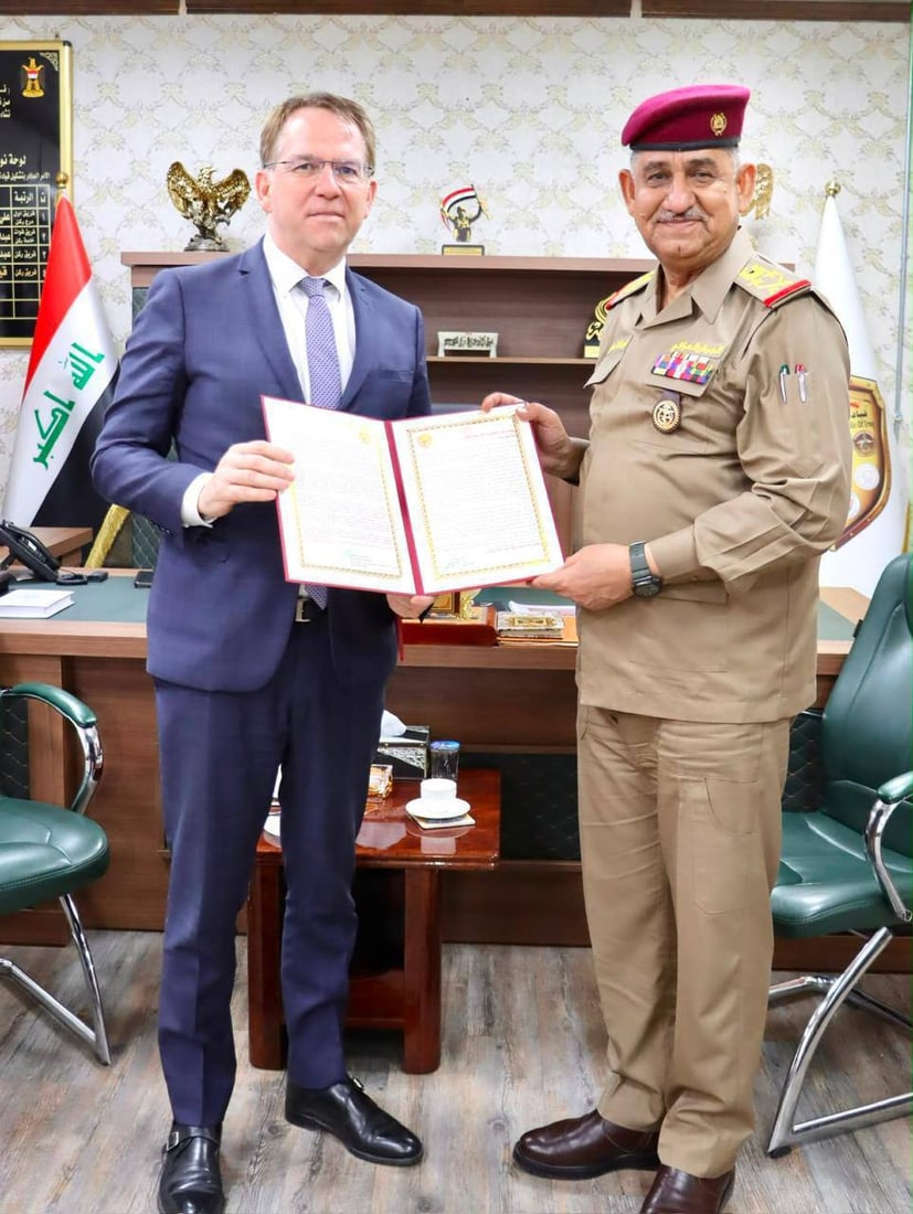 المحمداوي يودع السفير الفرنسي: كان شريكاً في دعم العراق خلال حربه على الإرهاب