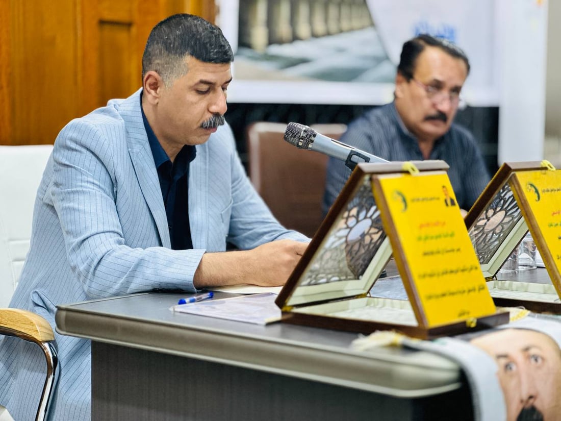 الكوت تحتفي بجيلين من الأدباء في أولى جلسات ديوان واسط الاجتماعي (صور)