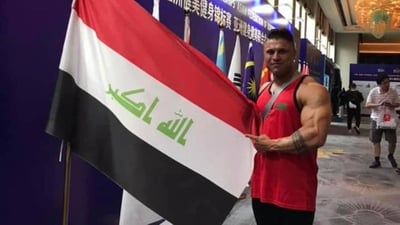 بطل كركوك يمثل العراق في فعاليات آسيا لكمال الأجسام.. إلى منغوليا مطلع تموز