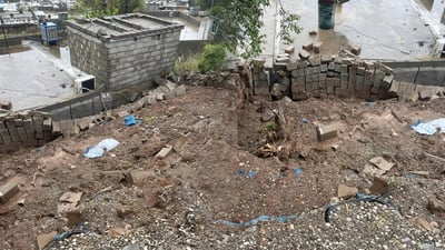 داڕمانی رێگایەک زیانی بە ماڵێک گەیاند و خاوەن ماڵەکەی خستە سەر ئیش