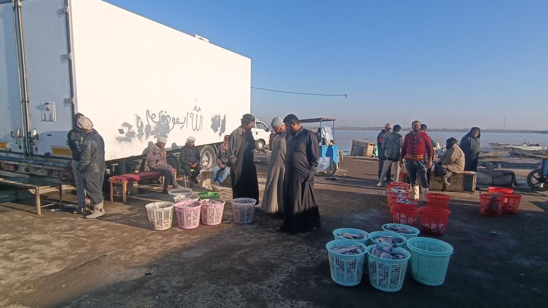 الحظ لم يحالف صيادي الفاو اليوم.. أجواء متقلبة والأسماك هربت من “الشرجي” (صور)