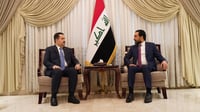 السوداني: التقيت رئيس البرلمان محمد الحلبوسي لإدامة ال...
