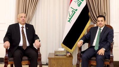 Iraqi national security advisor meets envoy to Syria, discusses regional ties
