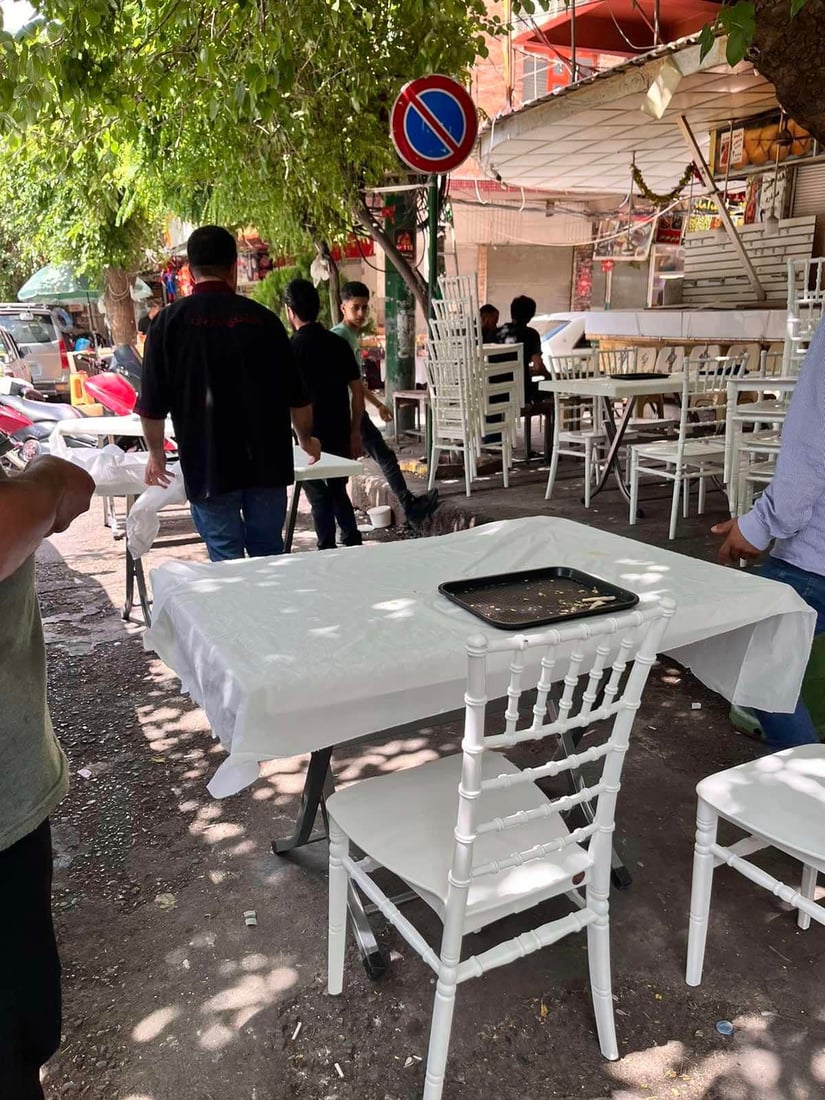 تیمەکانی جەژن زیادەڕۆییەکانی ناوبازاڕی سلێمانیان لابرد