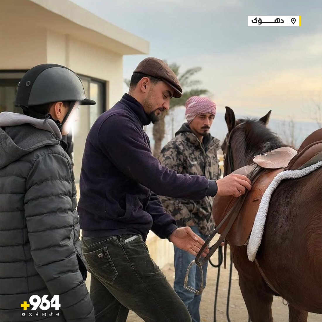 منداڵانی بێسەرپەرشت فێری ئەسپسواری دەکرێن