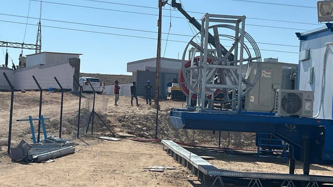 Electricity returns to Al-Nahiya in Anbar for the first time in a decade
