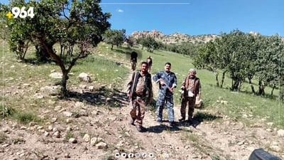 بحوزته “طير حجل نادر” ومكبر صوت.. شرطة الغابات تعتقل صياداً في دربندخان