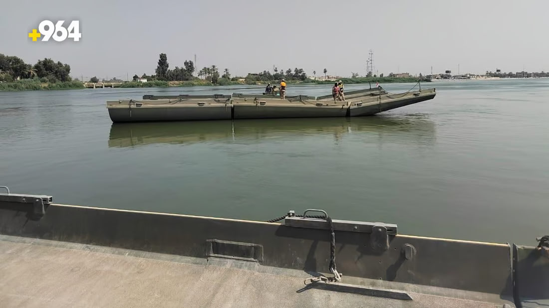 Floating bridges to facilitate Arbaeen pilgrims’ travel in Iraq