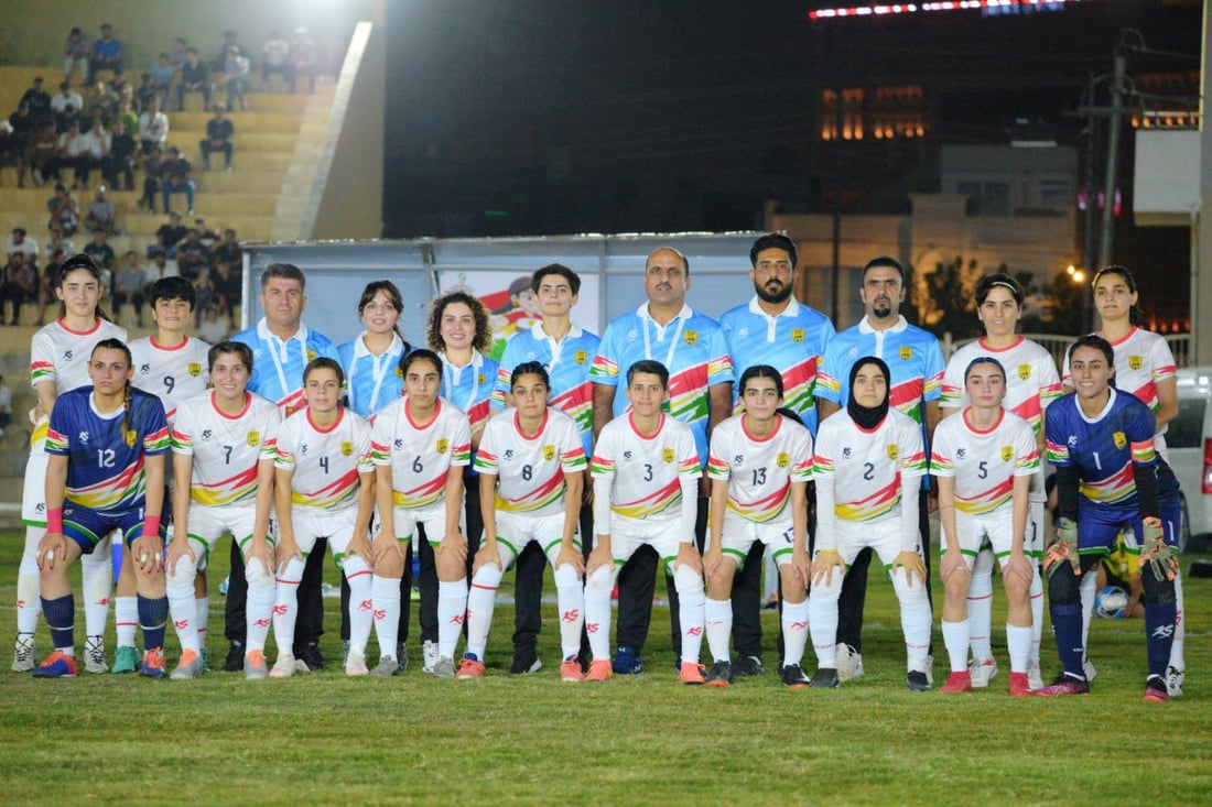 خانمانى کوردستان زیاتر لە دەرزەنێک گۆڵیان لە هەڵبژارەى ئوردن کرد