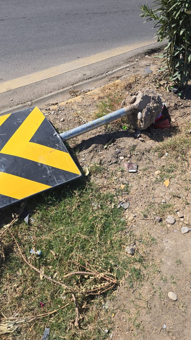 پۆستەرەکانی بانگەشە زیانیان بە تۆڕەکانی ئاوی کەرکوک گەیاندووە