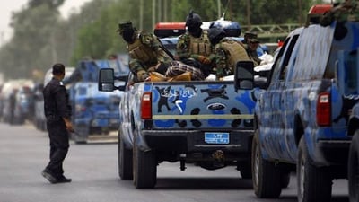 اعتقال ضباط ومنتسبين في شرطة صلاح الدين بتهمة التواطؤ مع أحد المقاولين