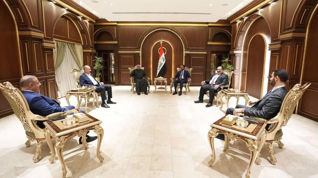 السفير التركي خرج وقادة السنة دخلوا إلى بيت الحلبوسي وأصدروا هذا البيان