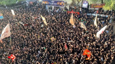 مليونية في السماوة.. أكبر فزعة عراقية للإمام العباس بمدينة العشائر والبدو والحضارة