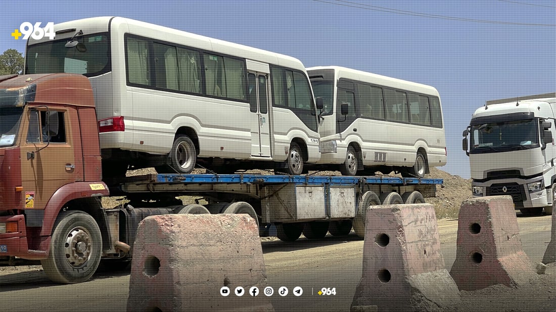 ئەمساڵ لە باشماخەوە زیاتر لە 13 هەزار ئۆتۆمبیل و ئامێر هاوردەکراون