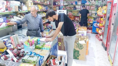 لە خورماتوو زیاتر لە 100 کیلۆ مادەی خۆراکی بەسەرچوو دەستی بەسەراگیرا