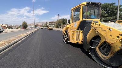 شەقامی ده‌ستاڕه‌كه‌ بۆ تێرمیناڵی شاره‌زوور بەربەست کرا