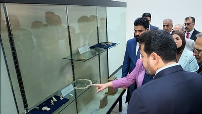 المحافظ لأهل الأنبار: تعالوا للمتحف.. استرجعنا الآثار من بغداد وافتتحناه اليوم