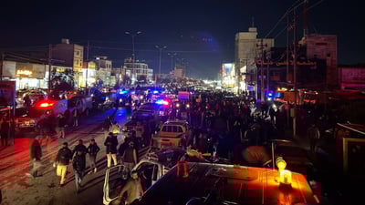 Fire breaks out in second hand ‘Langa’ market in central Erbil