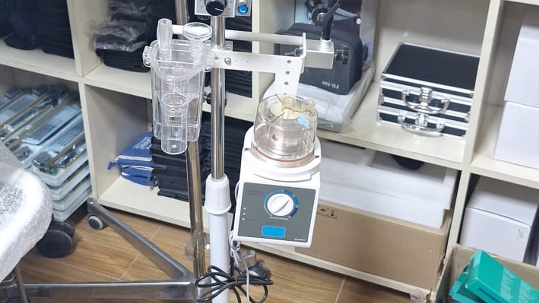 دوو ئامێری CPAP بۆ نەخۆشخانەی منداڵان دابینکرا