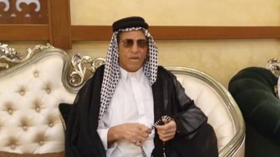 العزيزية تشيّع محمد المهوّس أحد شيوخ عشيرة الداور الشمرية