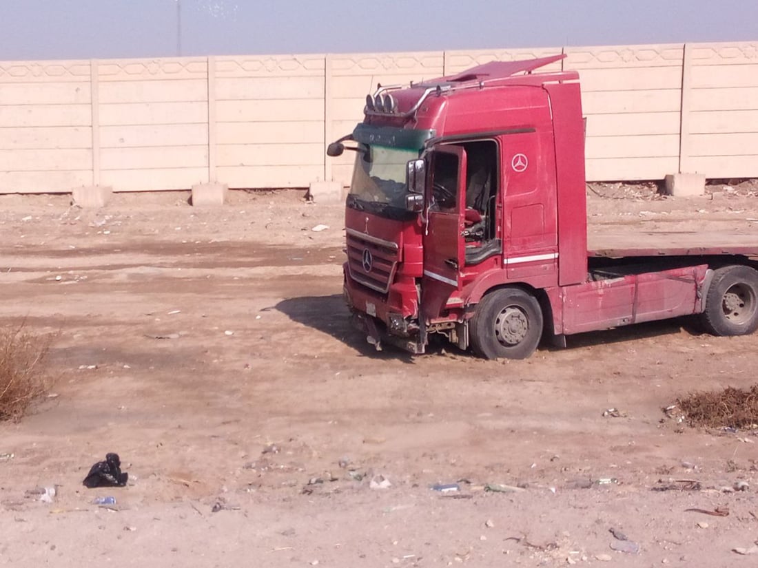 ابو غريب: “تريلة” تصطدم بسيارة أجرة على الطريق الدولي