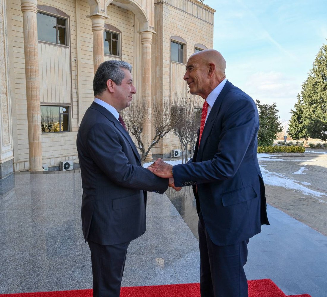 البارزاني يجتمع بمبعوث ترامب للتباحث بشأن سوريا وحقوق الكرد