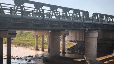 Qaragol Bridge in Sulaymaniyah shows signs of wear as safety concerns rise