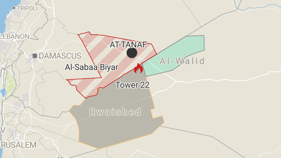 Background on US positions in Syria and Jordan