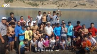 پاڵەوانیەتی مەلەوانی عێراق لە دەریاچەی دوکان بەڕێوە د�...