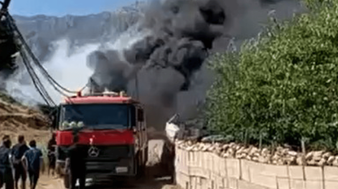 چوار مۆلیدەى ئەهلى لە شیلادزێ سووتان