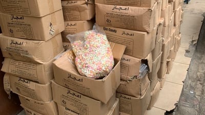 لە کۆگایەکی سلێمانی سێ تۆن نوقڵ و نەباتی بەسەرچوو دۆزرایەوە