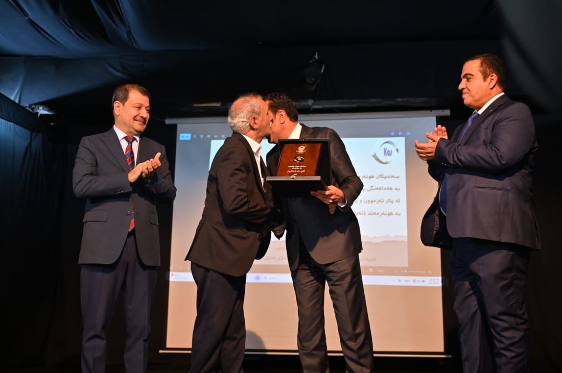Erbil artists syndicate honors veteran comedian Ayam Akram ‘Shamo’