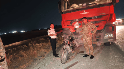 سەرنشینی ماتۆڕسکیلێک گیانی لەدەست دا